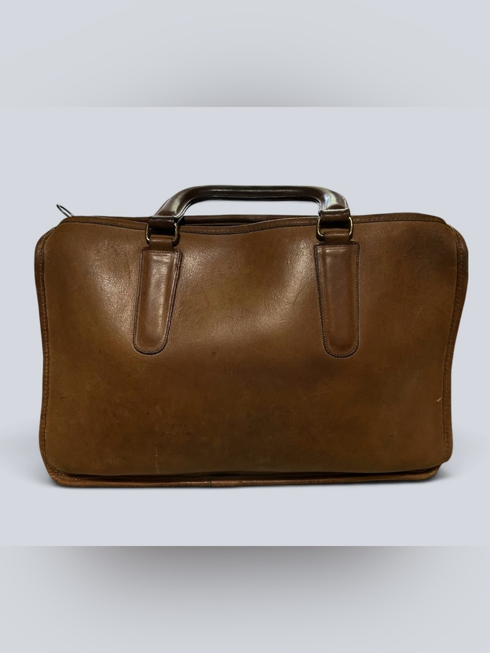 Coach Vintage made NYC Tan Slim Satchel As Is - Beautiful